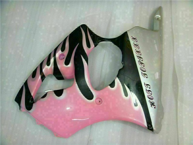 Rosa Carenado Moto Kawasaki ZX6R 2000-2002 Rosa Carenado Moto Kawasaki ZX6R 2000-2002