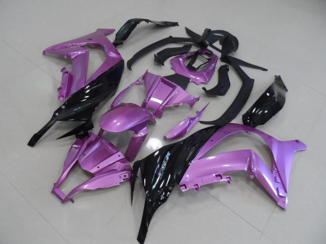 Rosa & Negro Carenado Moto Kawasaki ZX10R 2011-2015 Rosa & Negro Carenado Moto Kawasaki ZX10R 2011-2015