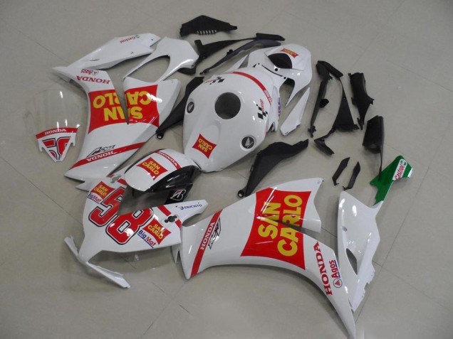 San Carlo Carrocería Motocicletas Honda CBR 1000 RR 2012-2016 San Carlo Carrocería Motocicletas Honda CBR 1000 RR 2012-2016