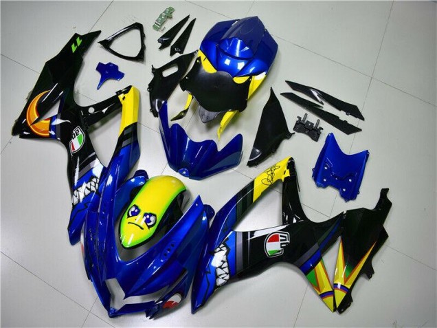Tiburón Carenado Moto Suzuki GSXR 600 / 750 K8 2008-2010 Tiburón Carenado Moto Suzuki GSXR 600 / 750 K8 2008-2010