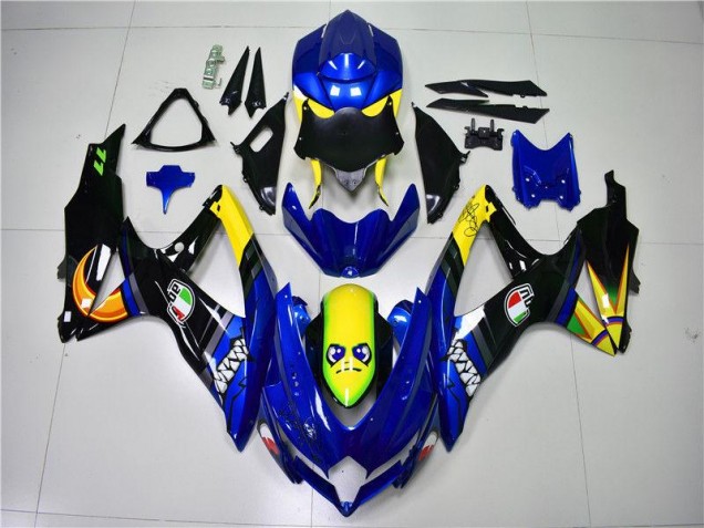 Tiburón Carenado Moto Suzuki GSXR 600 / 750 K8 2008-2010 Tiburón Carenado Moto Suzuki GSXR 600 / 750 K8 2008-2010
