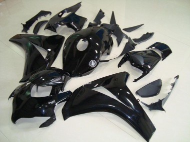 Todo Negro sin calcomanías Carenado Moto Honda CBR 1000 RR 2008-2011