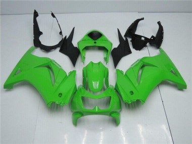 Verde ABS Kits Carenado Moto Kawasaki EX250 2008-2012