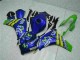 Verde Azul Carenado Moto Honda CBR 1000 RR 2008-2011 Verde Azul Carenado Moto Honda CBR 1000 RR 2008-2011