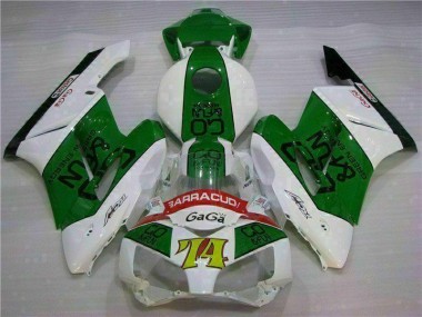 Verde Blanco Carenado Moto Honda CBR 1000 RR 2004-2005