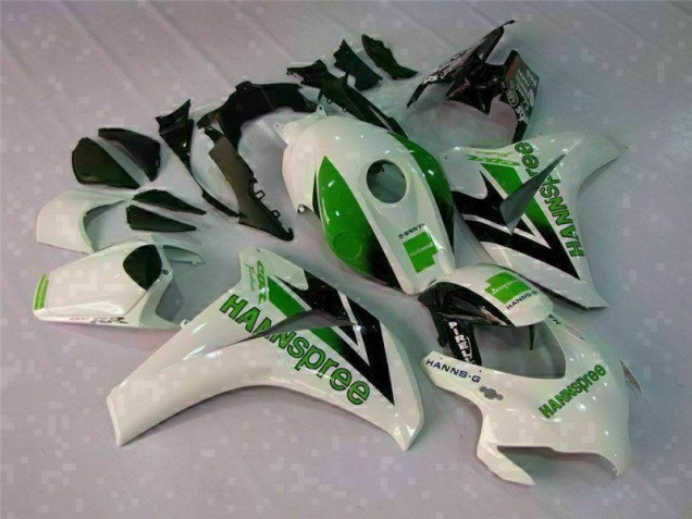 Verde Blanco Carenado Moto & Plástico Honda CBR 1000 RR 2008-2011