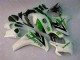 Verde Blanco Carenado Moto & Plástico Honda CBR 1000 RR 2008-2011