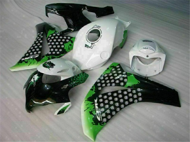 Verde Blanco Kit Carenado Inyección Honda CBR 1000 RR 2008-2011 Verde Blanco Kit Carenado Inyección Honda CBR 1000 RR 2008-2011