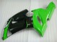 Verde Blanco Negro Carenado Moto Kawasaki ZX6R 2005-2006