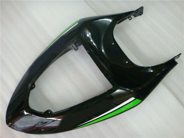 Verde Blanco Negro Carenado Moto Kawasaki ZX6R 2005-2006