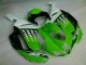 Verde Blanco Ninja Carenado Moto Kawasaki ZX6R 2007-2008