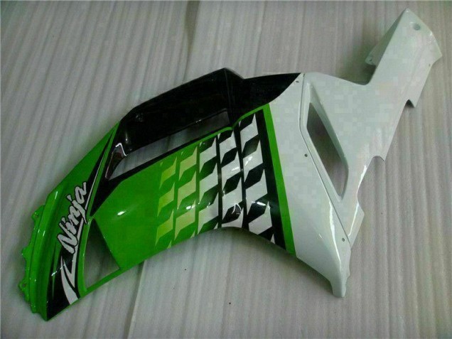 Verde Blanco Ninja Carenado Moto Kawasaki ZX6R 2007-2008