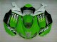 Verde Blanco Ninja Carenado Moto Kawasaki ZX6R 2007-2008