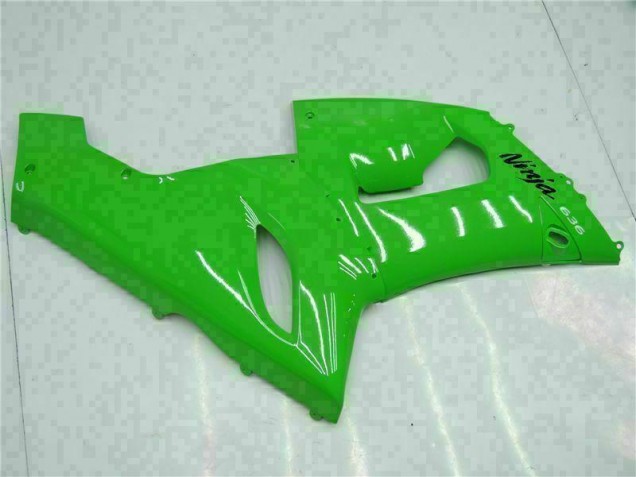 Verde Carenado Moto Kawasaki ZX6R 2005-2006