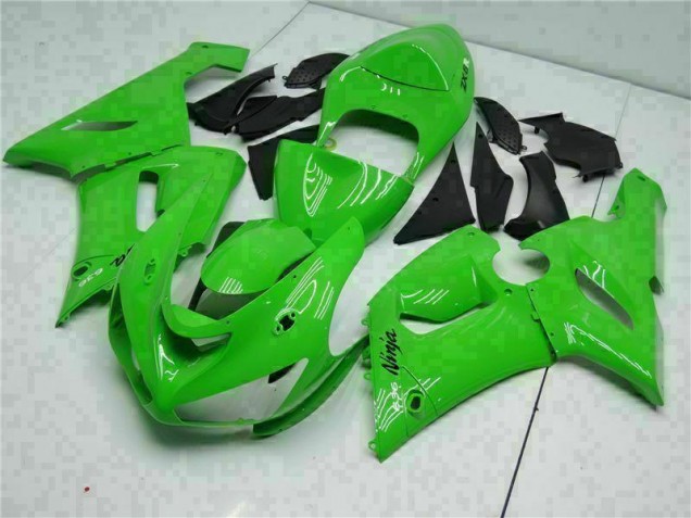 Verde Carenado Moto Kawasaki ZX6R 2005-2006