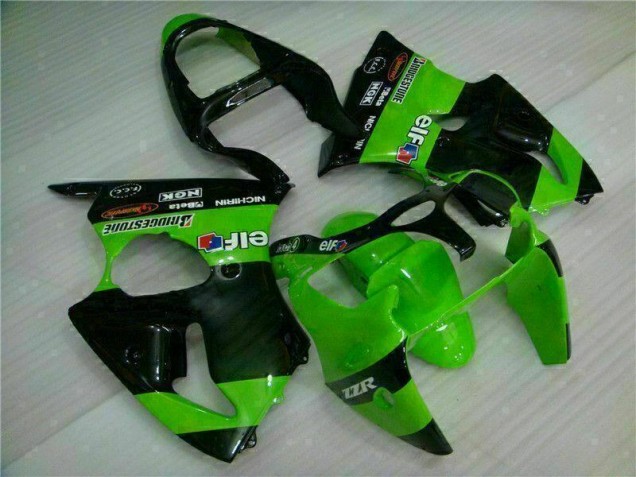 Verde Carenado Moto & Plástico Kawasaki ZX6R 2000-2002