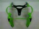 Verde Carenado Moto & Plástico Kawasaki ZX6R 2000-2002
