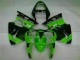 Verde Carenado Moto & Plástico Kawasaki ZX6R 2000-2002