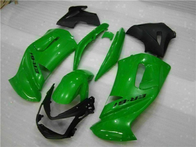 Verde Carenados Moto Kawasaki EX650 2006-2008