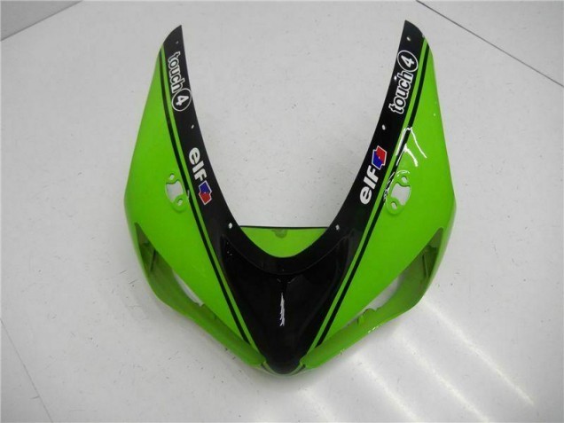 Verde Carenados Moto Kawasaki ZX6R 2005-2006
