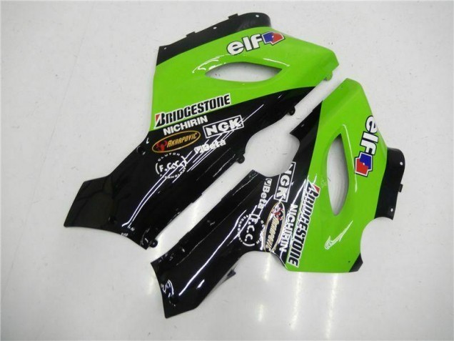 Verde Carenados Moto Kawasaki ZX6R 2005-2006