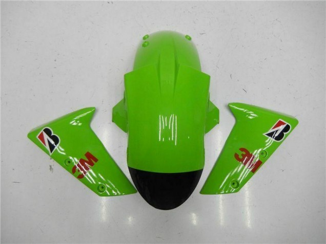 Verde Carenados Moto Kawasaki ZX6R 2005-2006