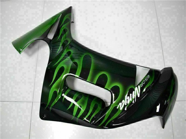 Verde Llama Carenado Moto Kawasaki EX650 2006-2008