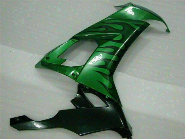 Verde Llama Carenado Moto Kawasaki ZX10R 2008-2010