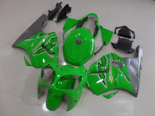 Verde Llama Carenado Moto Kawasaki ZX12R 2000-2001
