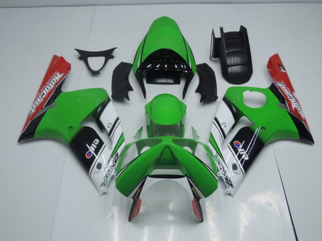 Verde Motocard Carenado Moto Kawasaki ZX6R 2003-2004