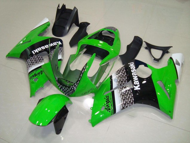 Verde Nakano Carenado Moto Kawasaki ZX6R 2003-2004