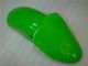 Verde Negro ABS Carenado Motocicleta Kawasaki ZX6R 2000-2002