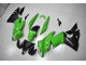 Verde Negro ABS Moto Plástica Kawasaki EX650 2009-2011