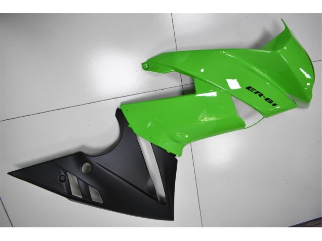 Verde Negro ABS Moto Plástica Kawasaki EX650 2009-2011