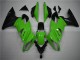 Verde Negro ABS Moto Plástica Kawasaki EX650 2009-2011