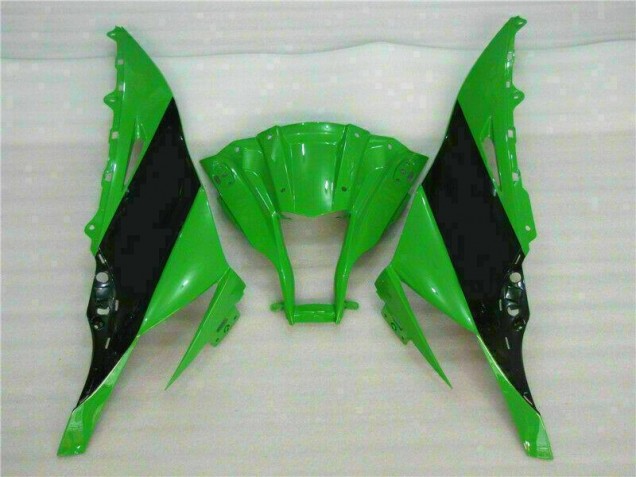 Verde Negro ABS Moto Plástico Kawasaki ZX10R 2011-2015 Verde Negro ABS Moto Plástico Kawasaki ZX10R 2011-2015