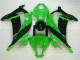 Verde Negro ABS Moto Plástico Kawasaki ZX10R 2011-2015 Verde Negro ABS Moto Plástico Kawasaki ZX10R 2011-2015