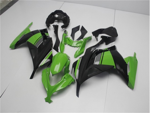 Verde Negro ABS Moto Plásticos Kawasaki EX300 2013-2016