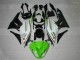 Verde Negro Blanco 25 Carenado Moto Kawasaki ZX6R 2009-2012 Verde Negro Blanco 25 Carenado Moto Kawasaki ZX6R 2009-2012