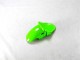 Verde Negro Blanco Kits ABS Carenado Motocicleta Kawasaki ZX6R 2000-2002