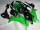 Verde Negro Carenado Moto Kawasaki ZX10R 2008-2010 Verde Negro Carenado Moto Kawasaki ZX10R 2008-2010