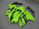 Verde Negro Carenado & Plástico Moto Kawasaki ZX6R 2007-2008