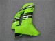 Verde Negro Carenado & Plástico Moto Kawasaki ZX6R 2007-2008