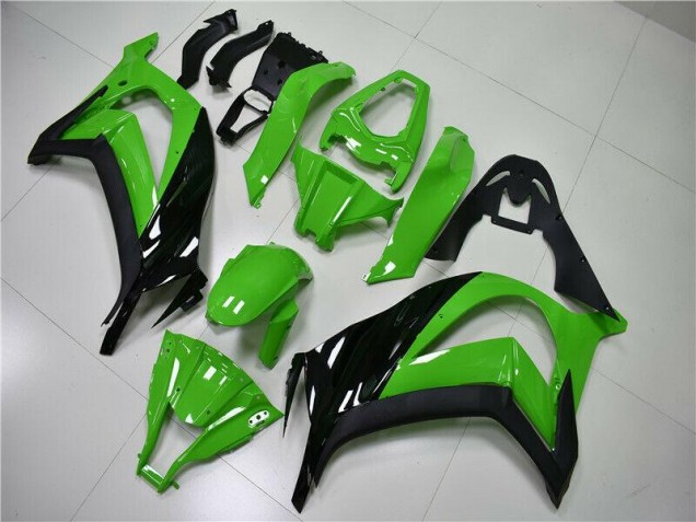 Verde Negro Carrocería Motocicletas Kawasaki ZX10R 2011-2015