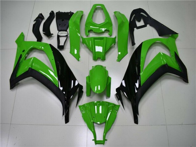 Verde Negro Carrocería Motocicletas Kawasaki ZX10R 2011-2015