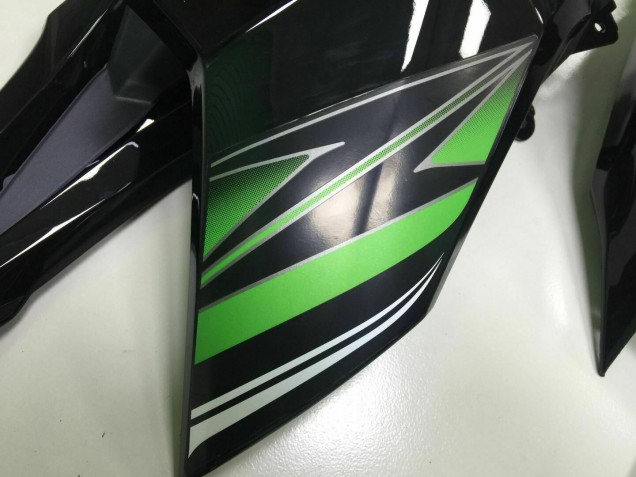 Verde Negro Inyección Kit Carenado Moto Kawasaki Z800 2013-2016