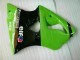 Verde Negro Inyección Kit Carenado Moto Kawasaki ZX6R 2000-2002