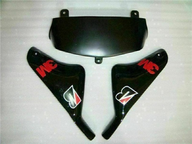 Verde Negro Inyección Kit Carenado Moto Kawasaki ZX6R 2000-2002
