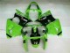 Verde Negro Inyección Kit Carenado Moto Kawasaki ZX6R 2000-2002