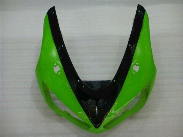 Verde Negro Inyección Kit Carenado Moto Kawasaki ZX6R 2005-2006